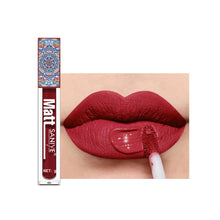 Load image into Gallery viewer, 9 Colors Velvet Matte Lip Gloss Waterproof Sweatproof Long-lasting Non-fading Nude Portable Lip Glaze Women Makeup Cosmetics
