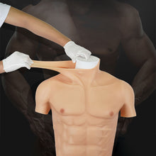 Load image into Gallery viewer, Cosplay Male Abdominal Muscle Suit Fake Belly Muscle Men's Chest Crossdresser Macho Realistic Silicone Muscle Artificial Simulation

