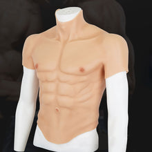 Load image into Gallery viewer, Cosplay Male Abdominal Muscle Suit Fake Belly Muscle Men's Chest Crossdresser Macho Realistic Silicone Muscle Artificial Simulation
