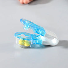 Load image into Gallery viewer, Mini Creative Portable Pill Taker Tablet Dispenser Anti Pollution Pill Box Dispense Medicine Pill Box Transparent Pill Taker

