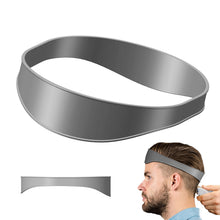 Load image into Gallery viewer, Hair Trimming Ruler Neckline Guide Haircuts Curved Headband Styler Ruler Barber Comb Beard Tools Hair Styling Tool

