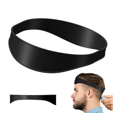 Load image into Gallery viewer, Hair Trimming Ruler Neckline Guide Haircuts Curved Headband Styler Ruler Barber Comb Beard Tools Hair Styling Tool
