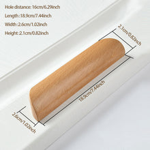 Load image into Gallery viewer, Wooden Furniture Handle Drawer Knobs Kitchen Cabinets Pulls Long Handles Cabinets Drawers Dresser Knobs Wardrobe Pull
