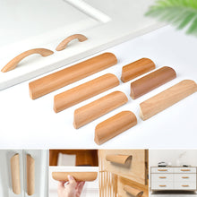 Load image into Gallery viewer, Wooden Furniture Handle Drawer Knobs Kitchen Cabinets Pulls Long Handles Cabinets Drawers Dresser Knobs Wardrobe Pull
