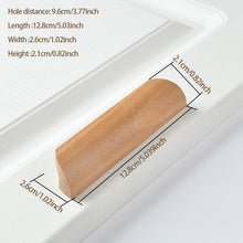 Load image into Gallery viewer, Wooden Furniture Handle Drawer Knobs Kitchen Cabinets Pulls Long Handles Cabinets Drawers Dresser Knobs Wardrobe Pull
