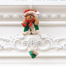 Load image into Gallery viewer, Merry Christmas Ornaments Plush Doll Santa Claus Snowman Christmas Tree Pendant Doll Hang Decoration for Home Noel Natal Happy New Year
