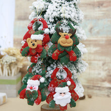 Load image into Gallery viewer, Merry Christmas Ornaments Plush Doll Santa Claus Snowman Christmas Tree Pendant Doll Hang Decoration for Home Noel Natal Happy New Year
