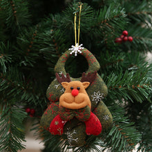 Load image into Gallery viewer, Merry Christmas Ornaments Plush Doll Santa Claus Snowman Christmas Tree Pendant Doll Hang Decoration for Home Noel Natal Happy New Year
