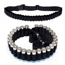 Load image into Gallery viewer, 27 Rounds Shotgun Bandolier Tactical Adjustable Shotgun Shell Belt Carrier for 12 20 Gauge Ga 27 Rounds Holder for Hunting

