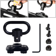 Load image into Gallery viewer, Hunting Gun Accessories Steel Sling Swivel Stud Mount Adapter For Mlok Rail Quick Release QD Sling Swivel Mount Adapter
