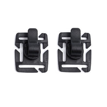 Load image into Gallery viewer, 2Pcs Rotatable Drinking Tube Clip Molle Hydration Bladder Drinking Straw Tube Trap Hose Webbing Camelbak-Water Pack Bag Clips
