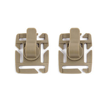 Load image into Gallery viewer, 2Pcs Rotatable Drinking Tube Clip Molle Hydration Bladder Drinking Straw Tube Trap Hose Webbing Camelbak-Water Pack Bag Clips
