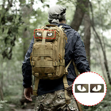 Load image into Gallery viewer, Tactical Patch Luminous Cat Tiger Eyes Hook Fasteners Glow In Dark Combat Applique Patch For Hats Helmet Uniform Backpack

