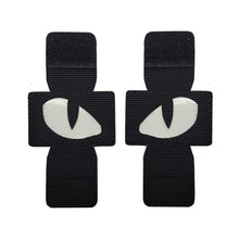 Load image into Gallery viewer, Cat Tiger Eyes Luminous Tactical Patch Hook Fasteners Glow In Dark Combat Applique Armband Patch For Hats Helmet Uniform Backpack
