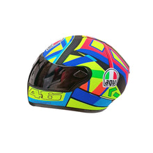 Load image into Gallery viewer, Funny Motorcycle Bear Helmet Leather Plush Stuffed Toys Full Helmet Decoration Tension Bear Tail Box Ornament Gifts Motorbike Accessories
