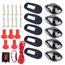 Load image into Gallery viewer, 12LED 5Pcs Smoked Vehicle Car Pickup Cab Roof Running Marker Lights for Truck SUV Off Road Set Bulb Fog Lamp Car Styling
