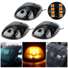 Load image into Gallery viewer, 12LED 5Pcs Smoked Vehicle Car Pickup Cab Roof Running Marker Lights for Truck SUV Off Road Set Bulb Fog Lamp Car Styling
