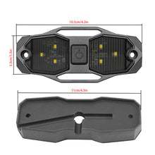 Load image into Gallery viewer, Roll Bar Mount LED Dome Light Rock Light W/Switch White Color For Polaris RZR UTV 4WD Wagon UTB Cab ATV SUV Bus Car Excavator Pickup
