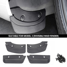 Load image into Gallery viewer, 2Pcs/4Pcs/6Pcs Car Rear Front Wheel Mud Flaps Modification Splash Guards Mud Fenders Kit For Tesla Model 3 Model Y 2020-2023 Accessories
