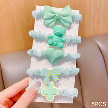 Load image into Gallery viewer, 5pcs Women Girl High Elastic Hairbands Simple Basic Rubber Bands Ponytail Holders Scrunchies Fashion Hair Accessories
