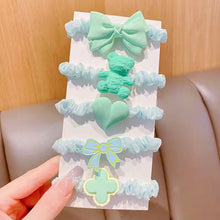 Load image into Gallery viewer, 5pcs Women Girl High Elastic Hairbands Simple Basic Rubber Bands Ponytail Holders Scrunchies Fashion Hair Accessories
