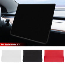 Load image into Gallery viewer, Car Center Console Navigation Screen Protection Cover Sunshade Display Dust Case Interior Accessories For Tesla Model 3 Y
