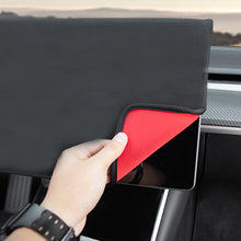 Load image into Gallery viewer, Car Center Console Navigation Screen Protection Cover Sunshade Display Dust Case Interior Accessories For Tesla Model 3 Y
