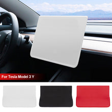 Load image into Gallery viewer, Car Center Console Navigation Screen Protection Cover Sunshade Display Dust Case Interior Accessories For Tesla Model 3 Y
