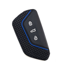 Load image into Gallery viewer, Silicone Car Key 3 Button Key Cases Cover Keychain Protection For VW Golf 8 Mk8 GTI GTD R ID3 ID4 ID.4XCROZZ ID.6X 2020 2021 Accessories
