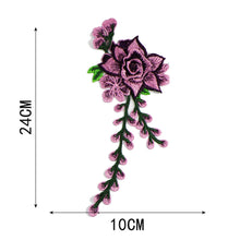 Load image into Gallery viewer, 1pc Embroidery Flower Patch Applique DIY Crafts Sticker for Dress Bag Clothes Accessories Badges Sew On Sewing Accessories
