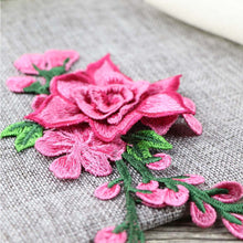 Load image into Gallery viewer, 1pc Embroidery Flower Patch Applique DIY Crafts Sticker for Dress Bag Clothes Accessories Badges Sew On Sewing Accessories
