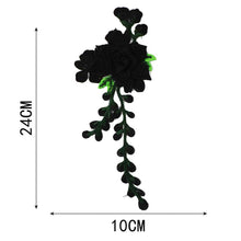Load image into Gallery viewer, 1pc Embroidery Flower Patch Applique DIY Crafts Sticker for Dress Bag Clothes Accessories Badges Sew On Sewing Accessories
