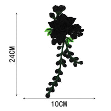 Load image into Gallery viewer, 1pc Embroidery Flower Patch Applique DIY Crafts Sticker for Dress Bag Clothes Accessories Badges Sew On Sewing Accessories
