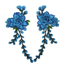 Load image into Gallery viewer, 1pc Embroidery Flower Patch Applique DIY Crafts Sticker for Dress Bag Clothes Accessories Badges Sew On Sewing Accessories
