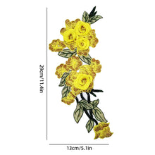 Load image into Gallery viewer, 1pc Embroidery Flower Patch Applique DIY Crafts Sticker for Dress Bag Clothes Accessories Badges Sew On Sewing Accessories
