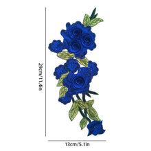 Load image into Gallery viewer, 1pc Embroidery Flower Patch Applique DIY Crafts Sticker for Dress Bag Clothes Accessories Badges Sew On Sewing Accessories
