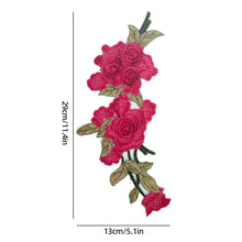 Load image into Gallery viewer, 1pc Embroidery Flower Patch Applique DIY Crafts Sticker for Dress Bag Clothes Accessories Badges Sew On Sewing Accessories
