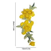 Load image into Gallery viewer, 1pc Embroidery Flower Patch Applique DIY Crafts Sticker for Dress Bag Clothes Accessories Badges Sew On Sewing Accessories

