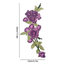 Load image into Gallery viewer, 1pc Embroidery Flower Patch Applique DIY Crafts Sticker for Dress Bag Clothes Accessories Badges Sew On Sewing Accessories
