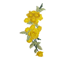Load image into Gallery viewer, 1pc Embroidery Flower Patch Applique DIY Crafts Sticker for Dress Bag Clothes Accessories Badges Sew On Sewing Accessories
