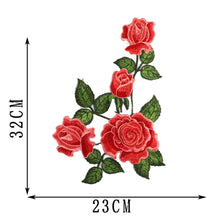 Load image into Gallery viewer, 1pc Embroidery Flower Patch Applique DIY Crafts Sticker for Dress Bag Clothes Accessories Badges Sew On Sewing Accessories
