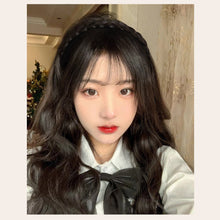 Load image into Gallery viewer, Wig Bangs Hairband Natural Forehead Wig Patch Invisible Traceless Fake Bangs Hair Hoop Simple Convenient Hair Accessory
