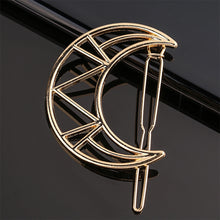 Load image into Gallery viewer, Simple Versatile Alloy Hollow Hair Clip Multiple Shaped Bangs Hairpin Headwear Hair Accessory for Female

