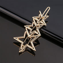 Load image into Gallery viewer, Simple Versatile Alloy Hollow Hair Clip Multiple Shaped Bangs Hairpin Headwear Hair Accessory for Female
