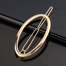 Load image into Gallery viewer, Simple Versatile Alloy Hollow Hair Clip Multiple Shaped Bangs Hairpin Headwear Hair Accessory for Female

