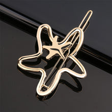 Load image into Gallery viewer, Simple Versatile Alloy Hollow Hair Clip Multiple Shaped Bangs Hairpin Headwear Hair Accessory for Female
