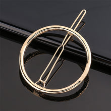 Load image into Gallery viewer, Simple Versatile Alloy Hollow Hair Clip Multiple Shaped Bangs Hairpin Headwear Hair Accessory for Female
