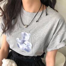 Load image into Gallery viewer, Black Cord Heart Shaped Pendant Necklace Simple Versatile Drawstring Necklace Clavicle Chain Women Jewelry
