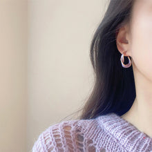 Load image into Gallery viewer, Geometrically Irregular Twisted Earrings Simple Versatile Alloy Earrings Ear Studs Women Fashionable Jewelry
