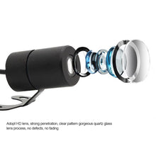 Load image into Gallery viewer, Motorcycle Car Projector Angel Wing LED Lamps Modified Moto Tail Lights Carpet Underglow Welcome Brake Taillights Bulbs 9-36V
